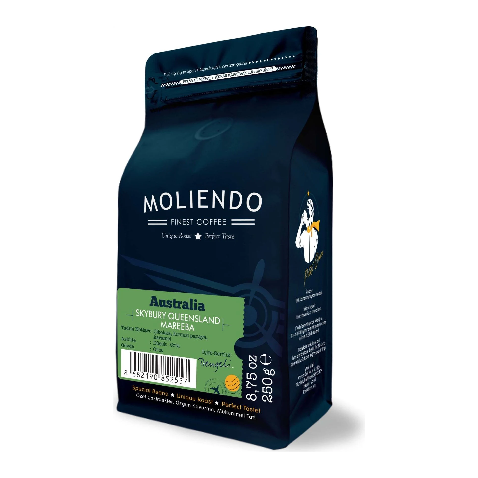 Moliendo Australia Skybury Yöresel Kahve
